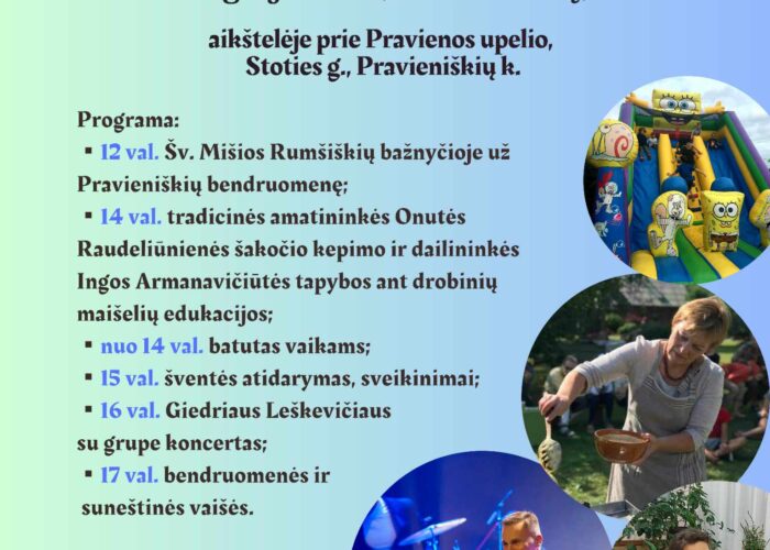 Pravieniškių bendruomenės „Praviena“ 20-mečio šventė