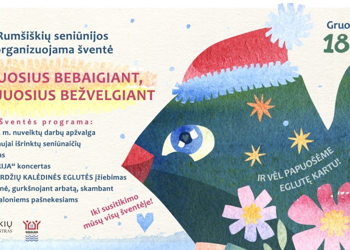 Šventė „Senuosius bebaigiant, į Naujuosius bežvelgiant“