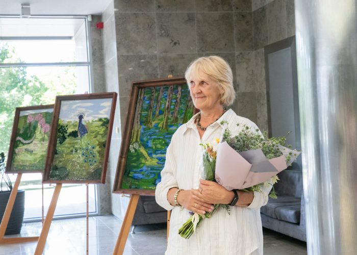 Parodos „Siūlų menas: gobelenai ir lėlės” atidarymas Lietuvos Respublikos Seime