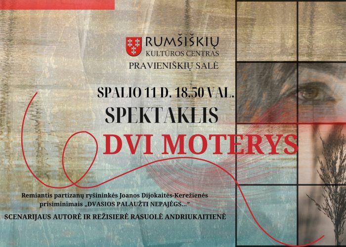 Spektaklio „Dvi moterys” premjera