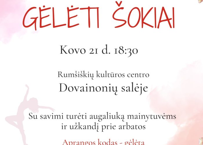 Vakaronė „Gėlėti šokiai“