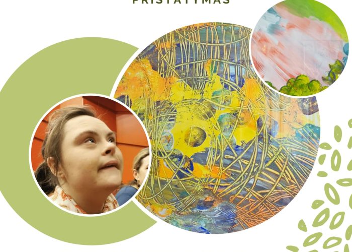 Viltės Kulakauskaitės darbų, sukurtų užsiėmimuose ,,Dailės terapija – kelias į sielos ramybę” parodos pristatymas